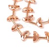 Electroplate Transparent Glass Beads EGLA-H112-05HP-04-3