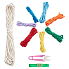 DIY Rainbow Knitting Crochet Tapestry Kit DIY-WH0257-11-1