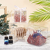Transparent Plastic PET Box Gift Packaging CON-WH0052-12x12cm-5