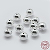 925 Sterling Silver Spacer Beads STER-K171-45S-10mm-1