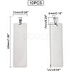304 Stainless Steel Pendants STAS-UN0005-93-2