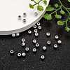 Plating Plastic Acrylic Round Beads PACR-L003-4mm-S-7