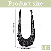Polyester Knitted Triangle Headscarf AJEW-WH20072-69C-2