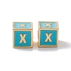 Rack Plating Brass Enamel Beads KK-B060-04G-06X-2