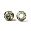 Natural African Turquoise(Jasper) European Beads G-Q607-02Q-2