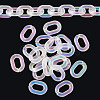 20Pcs Transparent Acrylic Quick Link Connectors OACR-TADJ0001-03B-7