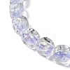 Handmade Foil Lampwork Beads Strands FOIL-C002-01A-3