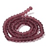 Transparent Glass Beads Strands EGLA-A034-T2mm-MD13-3