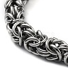 Non-Tarnish 201 Stainless Steel Rope Chain Bracelet BJEW-Z023-03D-2