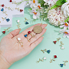 30Pcs 3 Style Alloy Pendants PALLOY-ME00030-3