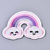 Rainbow Appliques DIY-S041-033-1