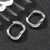 Brass Hoop Earrings EJEW-D320-12P-2