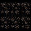Snowflake Pattern Hotfix Rhinestones DIY-WH0430-205D-1