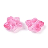 Transparent Spray Paint Glass Beads GLAA-H035-02C-2