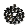 Natural Golden Sheen Obsidian Bead Strands G-C116-A07-01-3