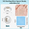 8Pcs 925 Sterling Silver Spacer Beads STER-BC0001-78-2