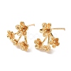 Brass Stud Earring Findings LS-KK-Z164-04G-01-1