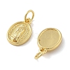 Brass Charms KK-C092-17B-G-2