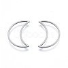 Non-Tarnish 201 Stainless Steel Linking Rings STAS-N090-T20-1-1