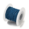 Spray Painted 304 Stainless Steel Curb Chains STAS-B067-05A-05-3