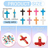 50Pcs 304 Stainless Steel Enamel Charms STAS-TA0003-32B-4