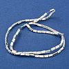 Electroplated Synthetic Non-Magnetic Hematite Beads Strands G-I360-L01-03-2