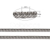 Iron Flat Double Link Chains CH-ZX009-4x3mm-P-2
