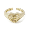 Brass Adjustable Open Rings RJEW-K257-86G-04-2