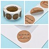 Self-Adhesive Kraft Paper Gift Tag Stickers DIY-G013-A01-4
