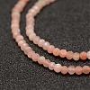 Natural Sunstone Beads Strands G-K182-2mm-12-3