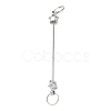 Iron Beadable Keychain Bar IFIN-F164-03A-1
