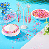 100G Transparent Glass Round Seed Beads SEED-TA0001-44A-8