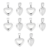10Pcs 304 Stainless Steel Pendants STAS-UN0053-24-1