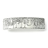Alloy Hair Barrettes OHAR-C010-04AS-1