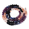 Natural & Synthetic Mixed Gemstone Beads Strands G-D080-A01-01-35-2