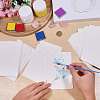 50Pcs Rectangle Paper Blank Card DIY-WH0591-322B-3