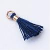 Polycotton(Polyester Cotton) Tassel Pendant Decorations OCOR-S102-08-2