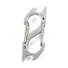 Non-Tarnish 304 Stainless Steel S-Hook Clasps STAS-C024-07P-2