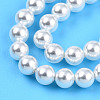 Baking Paint Pearlized Glass Pearl Bead Strands HY-N002-4mm-A12-5