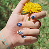 Stainless Steel DIY Nail Art Templates MRMJ-WH0092-005-6