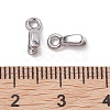 Non-Tarnish 304 Stainless Steel Ice Pick Pinch Bails STAS-K277-04A-P-3