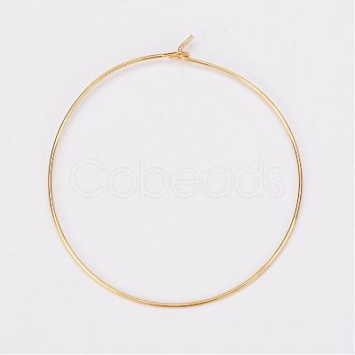 Brass Wine Glass Charm Rings EC067-6NFG-1