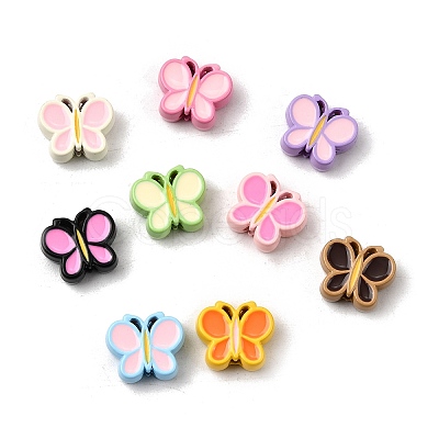 Baking Paint Alloy Enamel Beads FIND-G092-02A-1