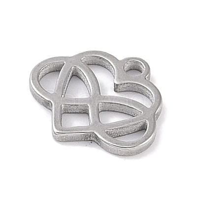 Non-Tarnish 304 Stainless Steel Charms STAS-K286-01A-P-1