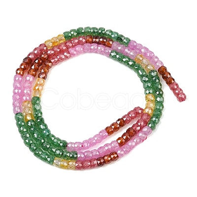 Cubic Zirconia Beads Strands ZIRC-P125-2x3mm-36-1