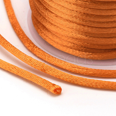 Nylon Satin Rattail Cords NWIR-L006-1mm-13-1