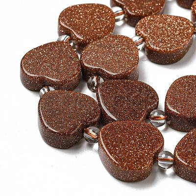 Synthetic Goldstone Beads Strands G-G072-D04-01-1