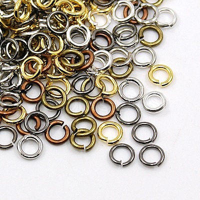 Iron Open Jump Rings JR10MM-M1-1