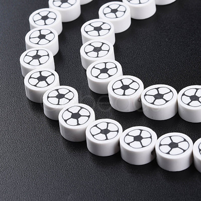 Handmade Polymer Clay Bead Strands CLAY-S096-031H-1