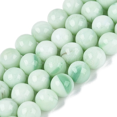 Imitation Lamowork Glass Beads Strands GLAA-Q106-07A-13-1